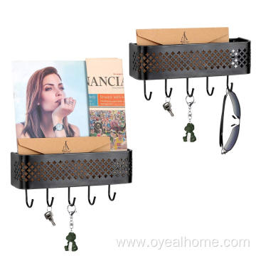 Metal Mail Sorter Hanging Basket Box